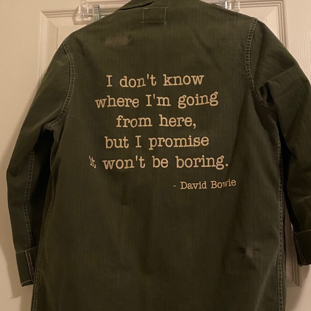 Stash Style
Bowie Vintage Military Jacket